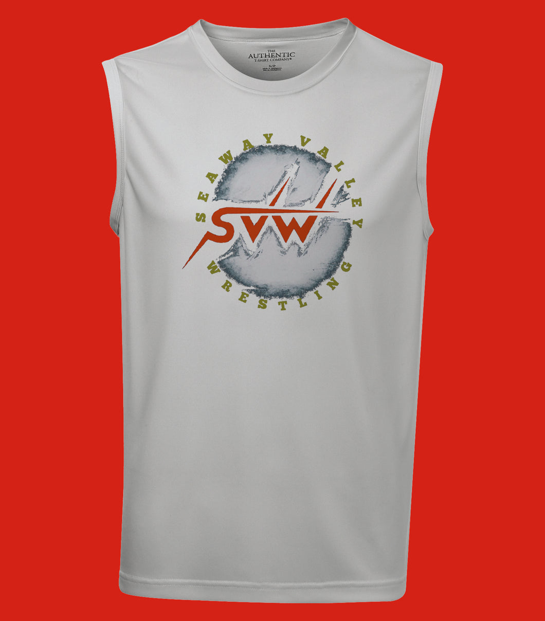 SVW Classic logo Sleeveless Tee White